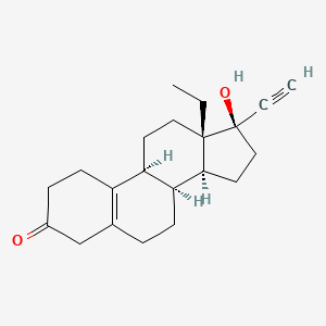 molecular formula C21H28O2 B585053 rac-8α-[Δ<sup>5(10)</sup>]-Norgestrel CAS No. 5541-87-7