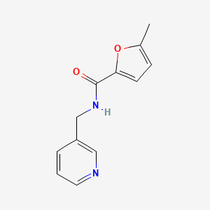 molecular formula C12H12N2O2 B5850646 5-methyl-N-(3-pyridinylmethyl)-2-furamide 