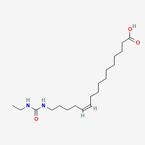molecular formula C19H36N2O3 B585070 (Z)-16-(ethylcarbamoylamino)hexadec-11-enoic acid CAS No. 1184844-74-3