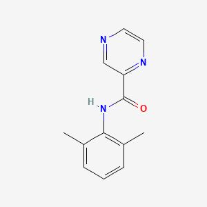 molecular formula C13H13N3O B5850803 N-(2,6-dimethylphenyl)-2-pyrazinecarboxamide 