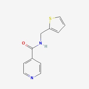 molecular formula C11H10N2OS B5850876 N-(2-thienylmethyl)isonicotinamide 
