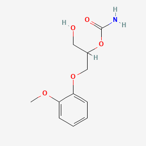 molecular formula C11H15NO5 B585094 1-脱氨基甲酰-2-氨基甲酰甲氧卡巴莫 CAS No. 10488-39-8