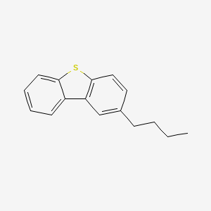 molecular formula C16H16S B585104 2-Butyldibenzothiophene CAS No. 147792-31-2