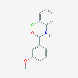 molecular formula C14H12ClNO2 B5851235 N-(2-chlorophenyl)-3-methoxybenzamide 