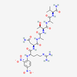 Dnp-Arg-Asn-Ala-Thr-Ala-Val-NH2