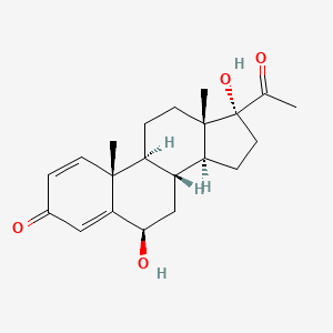 6beta,17-Dihydroxy-pregna-1,4-diene-3,20-dione