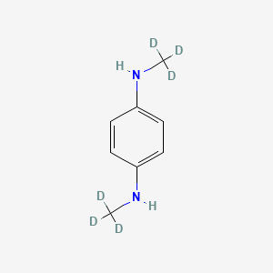 molecular formula C8H12N2 B585145 Alarmine-d6 CAS No. 1346604-25-8