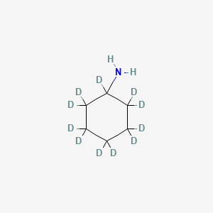molecular formula C6H13N B585164 Cyclohexyl-d11-amine CAS No. 1219805-96-5