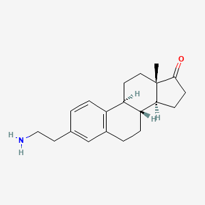 molecular formula C20H27NO B585171 3-(2-Aminoethyl)estra-1,3,5(10)-trien-17-one CAS No. 142062-08-6