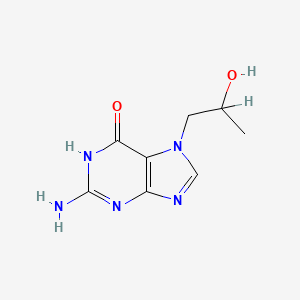 molecular formula C8H11N5O2 B585182 7-(2-Hydroxypropyl)guanine CAS No. 1346599-30-1