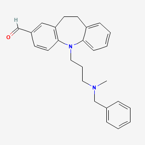 molecular formula C26H28N2O B585191 N-Benzyl-2-formyl Desipramine CAS No. 134150-70-2