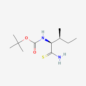 molecular formula C11H22N2O2S B585202 Boc-L-Isoleucine thioamide CAS No. 145491-31-2