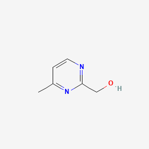 molecular formula C6H8N2O B585209 (4-甲基嘧啶-2-基)甲醇 CAS No. 142650-13-3