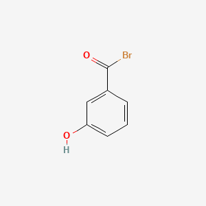 molecular formula C7H5BrO2 B585220 3-Hydroxybenzoyl bromide CAS No. 151093-37-7