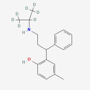 molecular formula C19H25NO B585227 rac Desisopropyl Tolterodine-d7 CAS No. 1346600-20-1