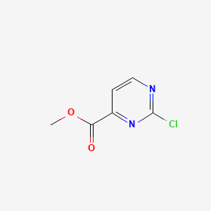molecular formula C6H5ClN2O2 B585236 2-氯嘧啶-4-甲酸甲酯 CAS No. 149849-94-5
