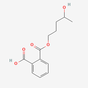 molecular formula C13H16O5 B585242 Mono(4-hydroxypentyl)phthalate CAS No. 1334312-05-8