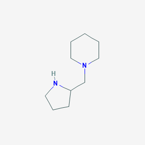 B058526 1-(Pyrrolidin-2-ylmethyl)piperidine CAS No. 112906-37-3