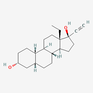 molecular formula C21H32O2 B585262 3α,5β-四氢诺孕酯 CAS No. 19351-16-7