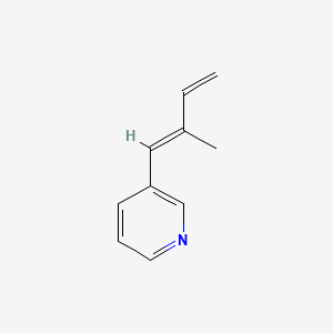 3-[(1E)-2-Methyl-1,3-butadien-1-yl]pyridine