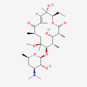 (10E)-3-O-De(|A-L-cladinose)-10-dehydro-11-dehydroxy-6-O-methyl-erythromycin