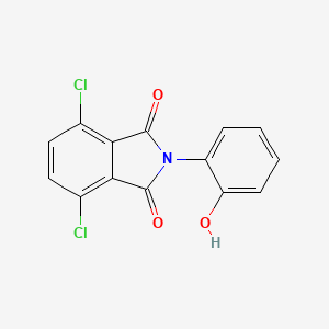 molecular formula C14H7Cl2NO3 B5852905 4,7-dichloro-2-(2-hydroxyphenyl)-1H-isoindole-1,3(2H)-dione 