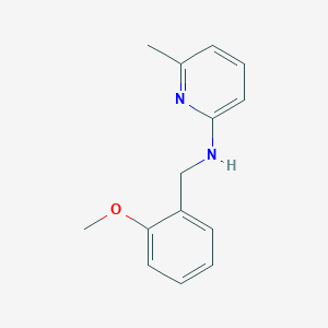 molecular formula C14H16N2O B5852968 N-(2-methoxybenzyl)-6-methyl-2-pyridinamine 