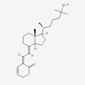 molecular formula C27H42O B585311 3-脱羟基-3-烯-25-羟基维生素 D3 CAS No. 106361-90-4