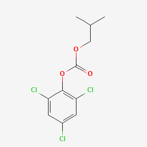 molecular formula C11H11Cl3O3 B5853178 isobutyl 2,4,6-trichlorophenyl carbonate 