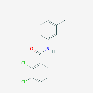 molecular formula C15H13Cl2NO B5853181 2,3-dichloro-N-(3,4-dimethylphenyl)benzamide 