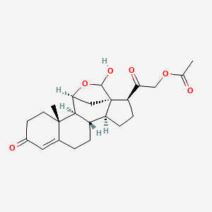 molecular formula C23H30O6 B585321 Aldosterone 21-Acetate CAS No. 2827-21-6