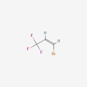 molecular formula C3H2BrF3 B585326 (Z)-1-Bromo-3,3,3-trifluoroprop-1-ene CAS No. 149597-48-8
