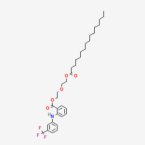 molecular formula C34H48F3NO5 B585327 棕榈酸依托芬酯 CAS No. 81427-95-4