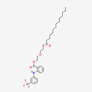 molecular formula C32H44F3NO5 B585332 Etofenamate Myristate CAS No. 81427-99-8