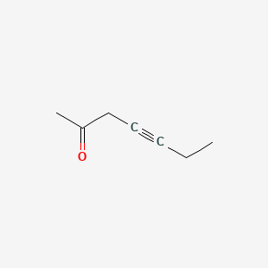 molecular formula C7H10O B585336 Hept-4-YN-2-one CAS No. 159112-93-3