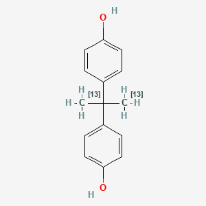 B585337 Bisphenol A-13C2 CAS No. 263261-64-9