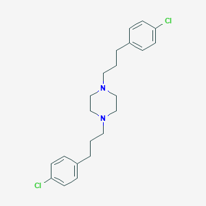 B058535 1,4-Bis(3-(4-chlorophenyl)propyl)piperazine CAS No. 120166-70-3