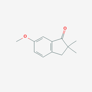 B058539 6-Methoxy-2,2-dimethyl-1-indanone CAS No. 124688-07-9
