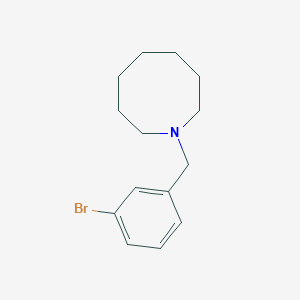 molecular formula C14H20BrN B5854575 1-(3-bromobenzyl)azocane 