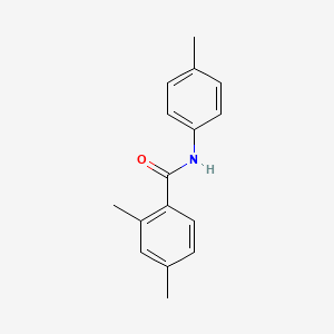 molecular formula C16H17NO B5854682 2,4-dimethyl-N-(4-methylphenyl)benzamide 