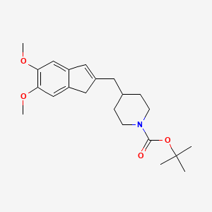 1-Deoxo-1,2-dehydro-N-desbenzyl-N-tert-butyloxycarbonyl Donepezil