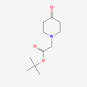 molecular formula C11H19NO3 B585499 tert-Butyl 2-(4-oxopiperidin-1-yl)acetate CAS No. 149554-03-0
