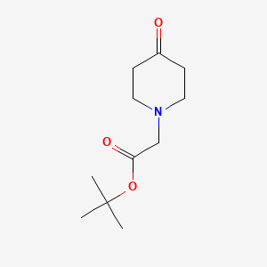 tert-Butyl 2-(4-oxopiperidin-1-yl)acetate