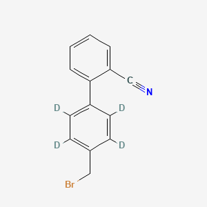 B585507 4'-Bromomethyl-2-cyanobiphenyl-d4 CAS No. 1420880-42-7