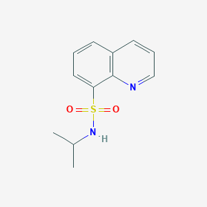 molecular formula C12H14N2O2S B5855198 N-isopropyl-8-quinolinesulfonamide 