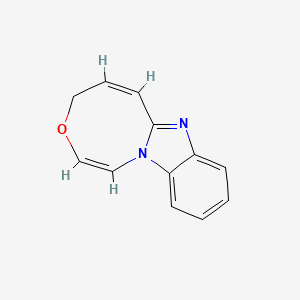 molecular formula C12H10N2O B585549 4h-[1,4]Oxazocino[4,5-a]benzimidazole CAS No. 143622-32-6