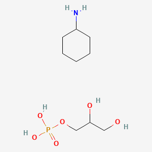 Cyclohexanamine;2,3-dihydroxypropyl dihydrogen phosphate
