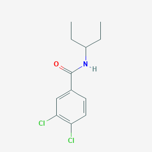 3,4-dichloro-N-(1-ethylpropyl)benzamide