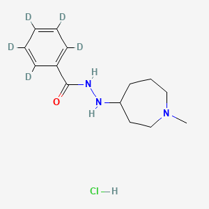 N'-(1-Methylazepan-4-yl)benzohydrazine-d5