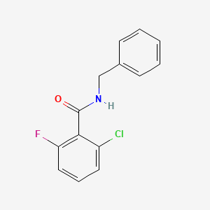 molecular formula C14H11ClFNO B5855964 N-benzyl-2-chloro-6-fluorobenzamide 